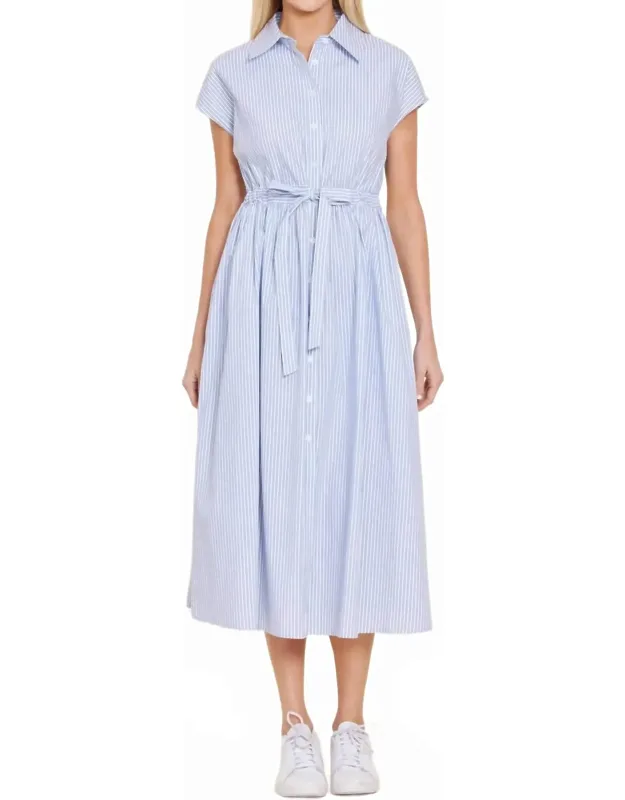 Belted Midi Dress