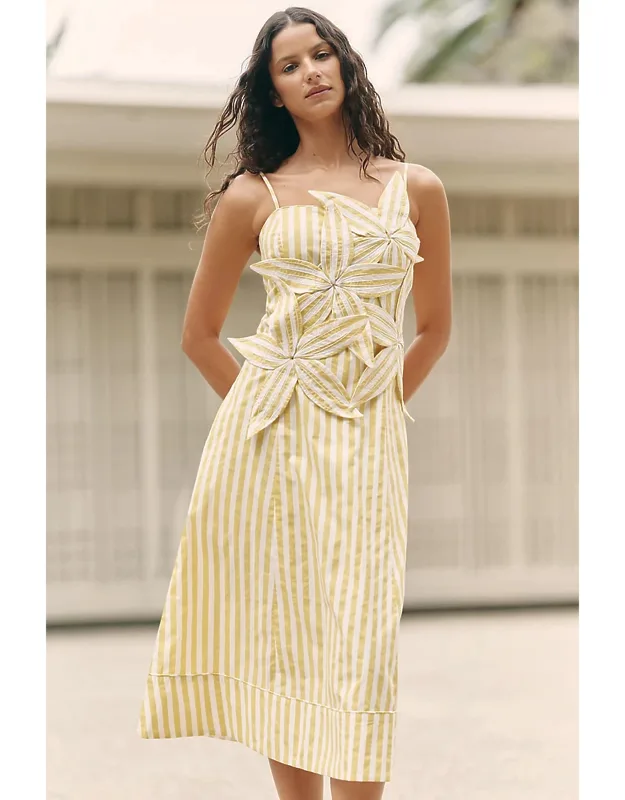 Flower Midi Dress