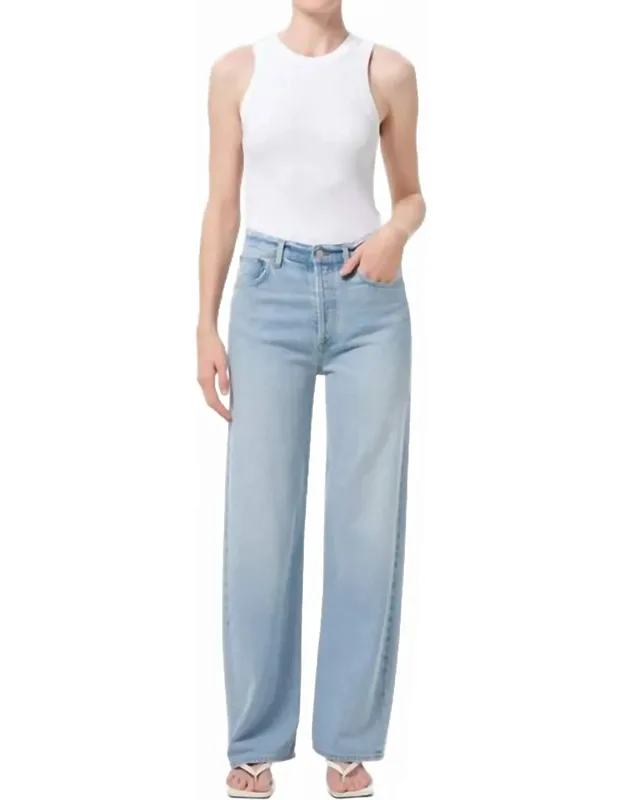 Ren High Rise Wide Leg Jeans