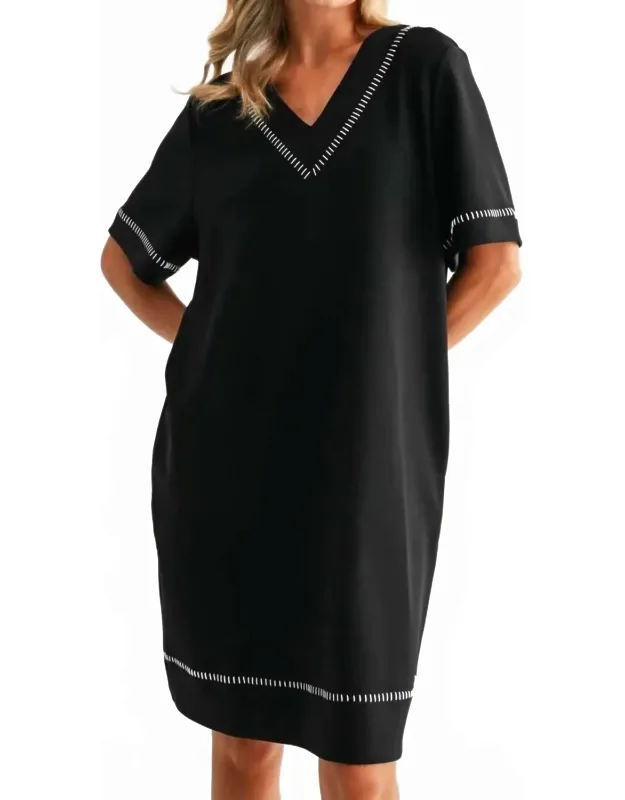 V-neck Dress