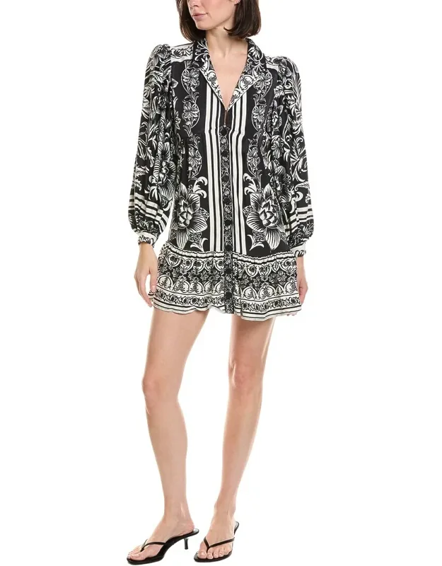 Mini Dress - Vibrant Prints And Flowing Cuts