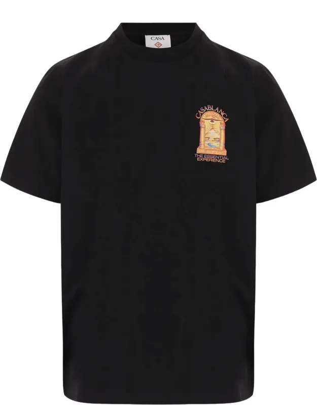 Artistic Graphic Printed Organic Cotton T-shirt