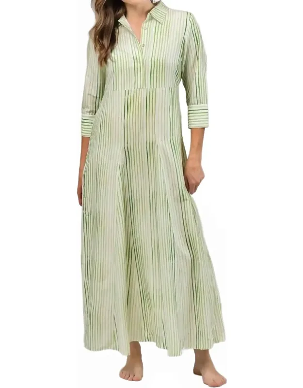 Dress In English Stripe