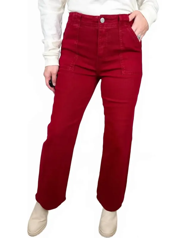 Faith High-rise Ankle Flare Jeans
