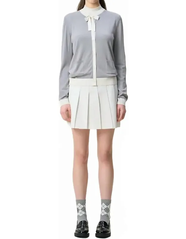 Pleated Shorts