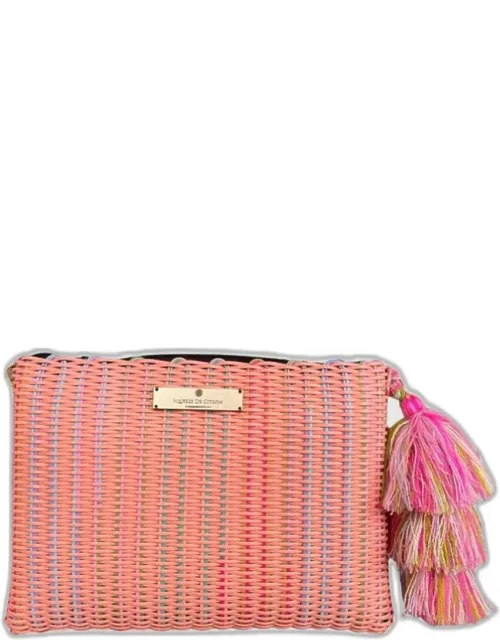 Mimosa Lemon Drop Clutch Bag