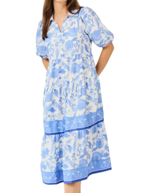 Porcelain Vine Dress