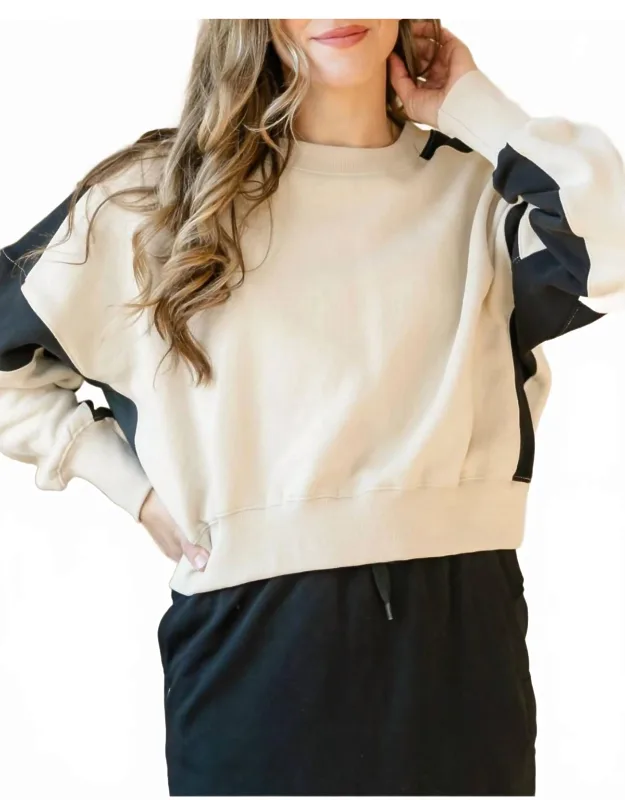 Color Block Sweatshirt