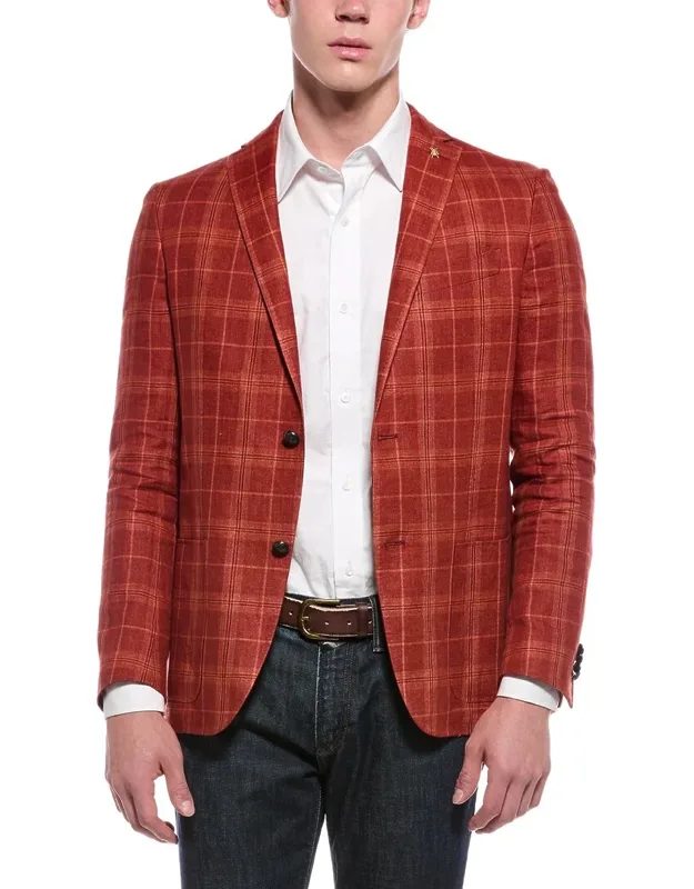 Tartan Linen Jacket