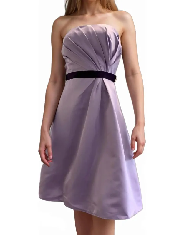 Petal Pop Satin Dress