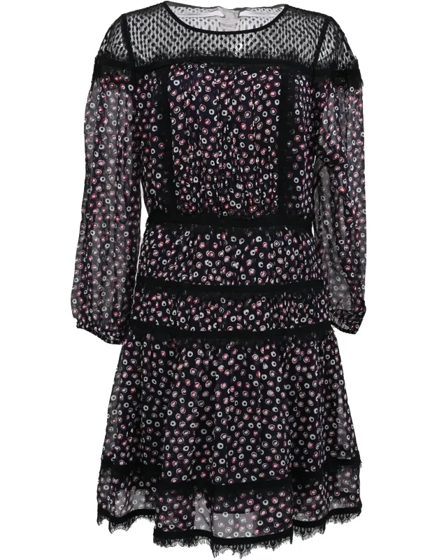 Polka Dot Print Dress