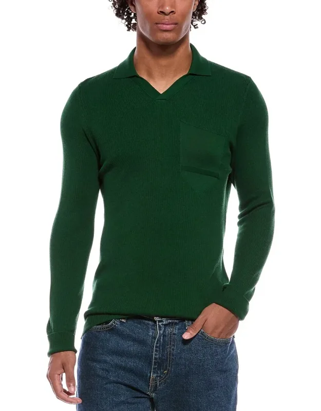 Knit Polo Shirt