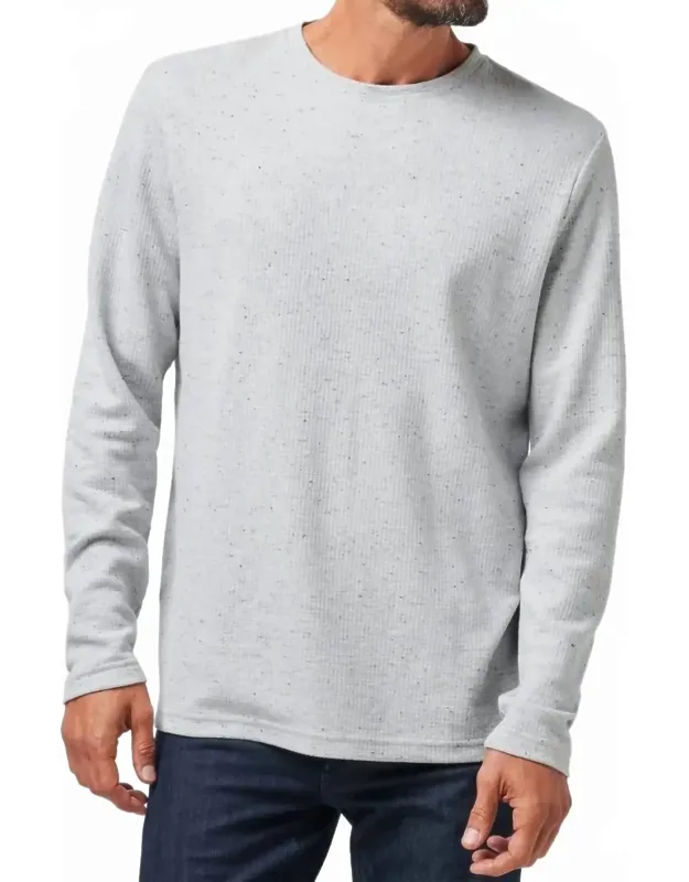 Cloud Waffle Crew Shirt