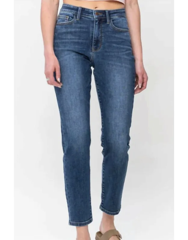 High Waisted Slim Fit Jeans