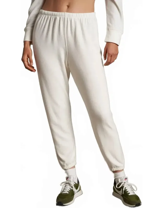 Brushed Jersey Pull On Sweatpants