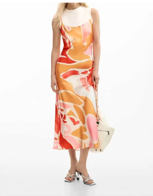 Two-in-one Midi Dress