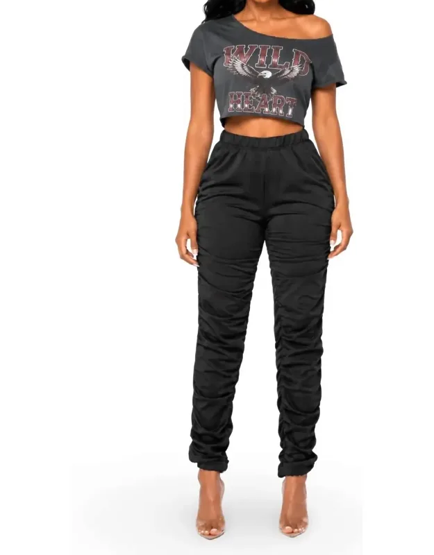Stack Stretch High Waist Joggers