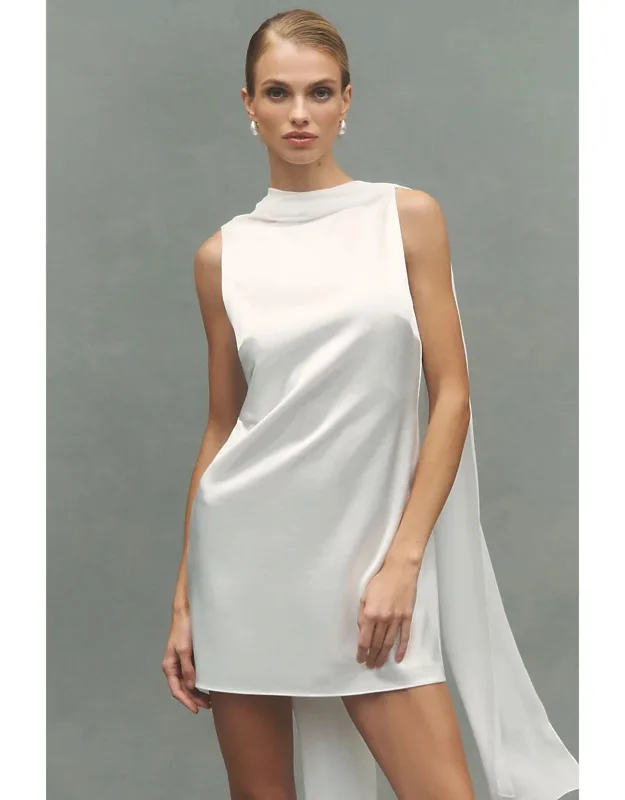 Satin Mini Dress