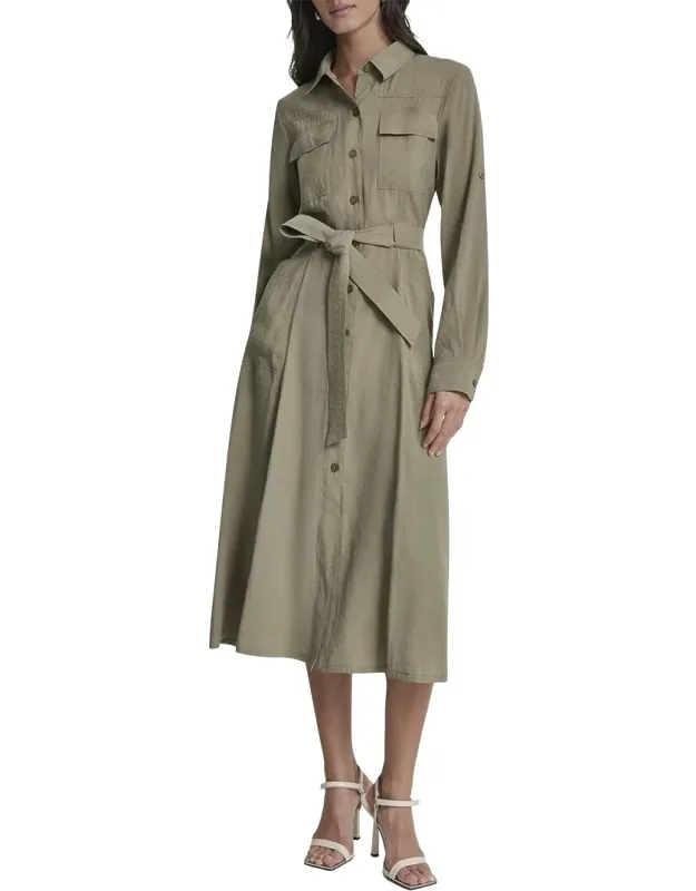 Roll Tab Fuji Cargo Dress