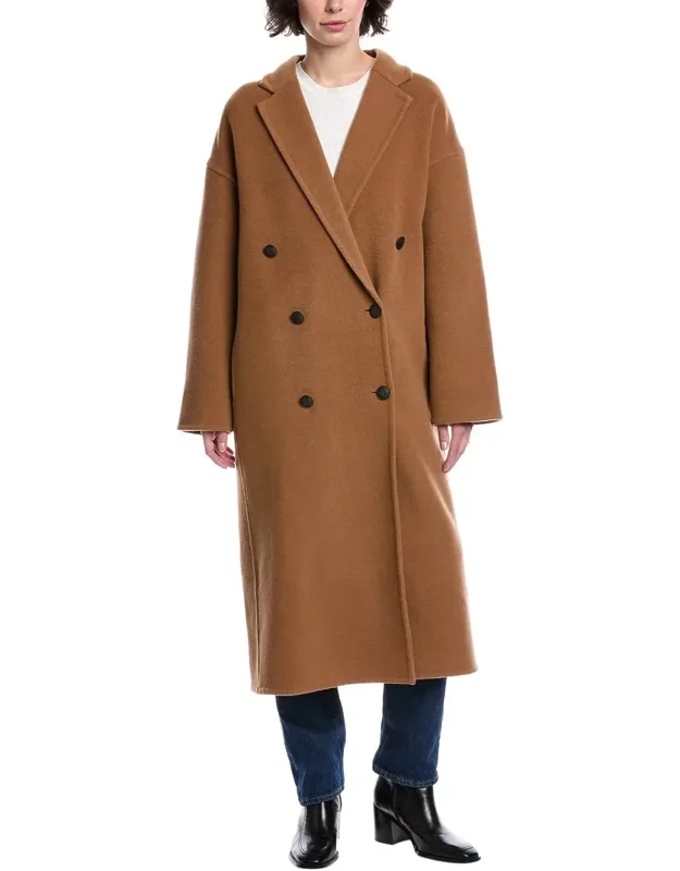 Thea Italian Splittable Wool-blend Coat