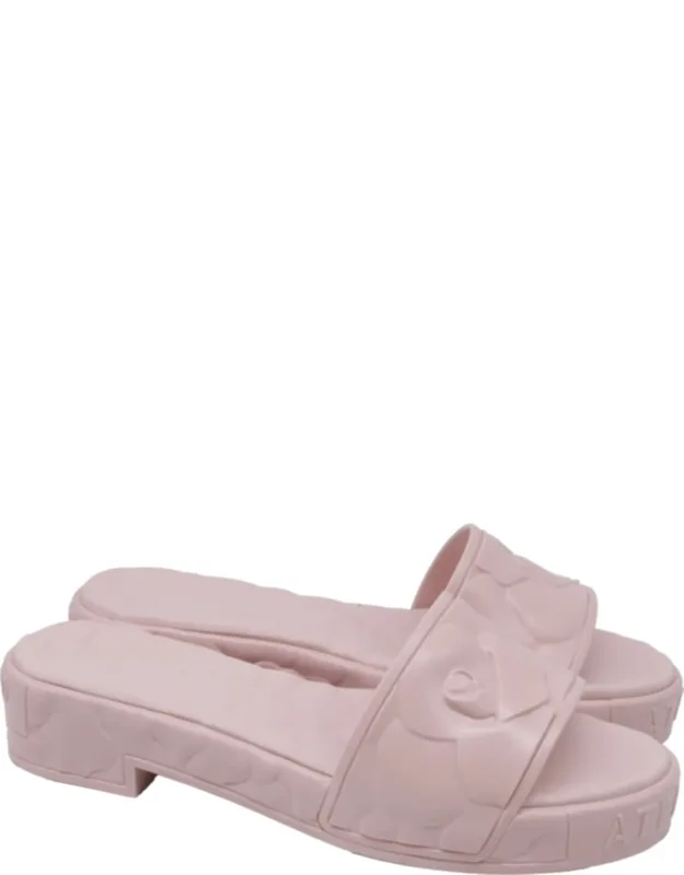 Atelier Floral Slide Sandals