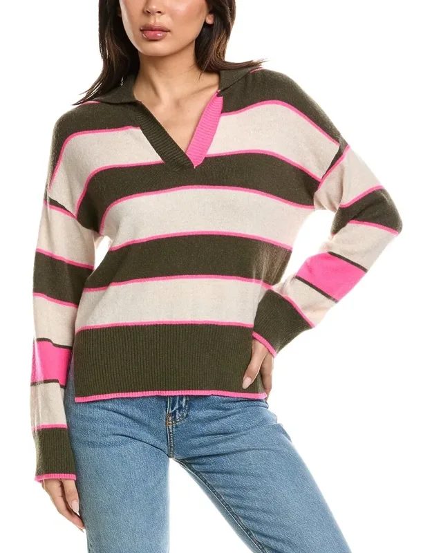 Varsity Rugby Polo Sweater