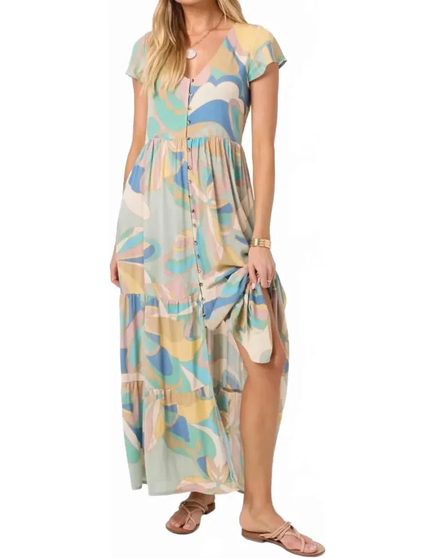 Butterfly Midi Dress