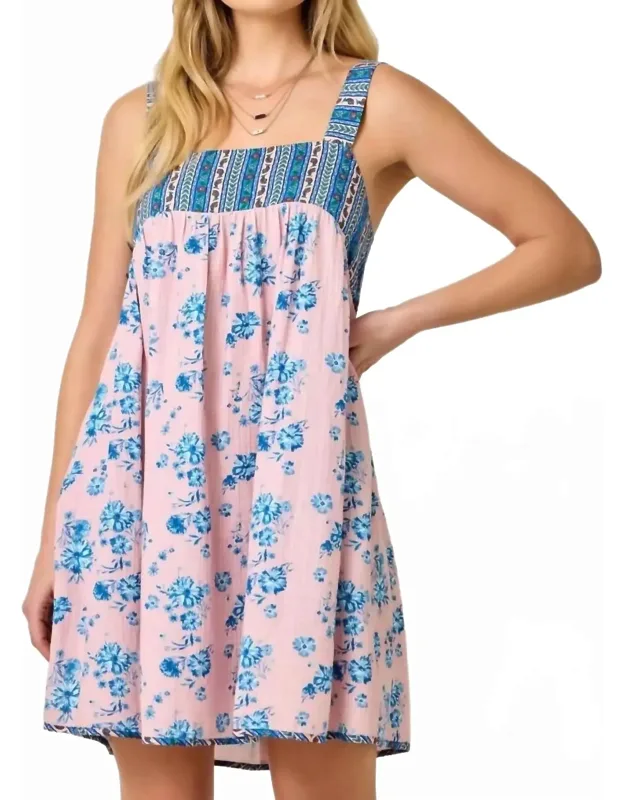 Boho Babydoll Mini Dress