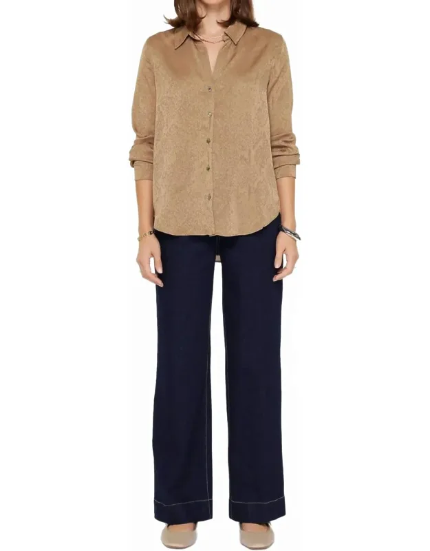 Citra Jacquard Button Down Shirt