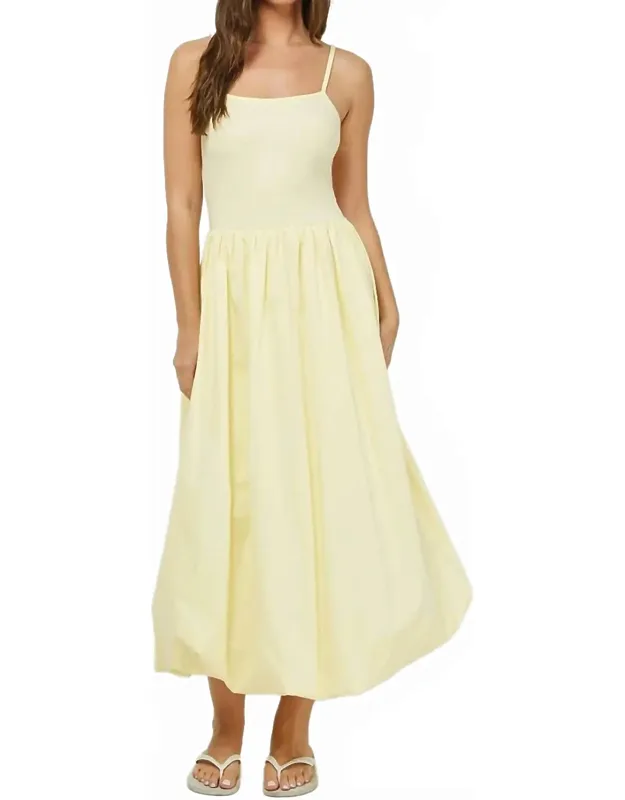 Bubble Hem Dress