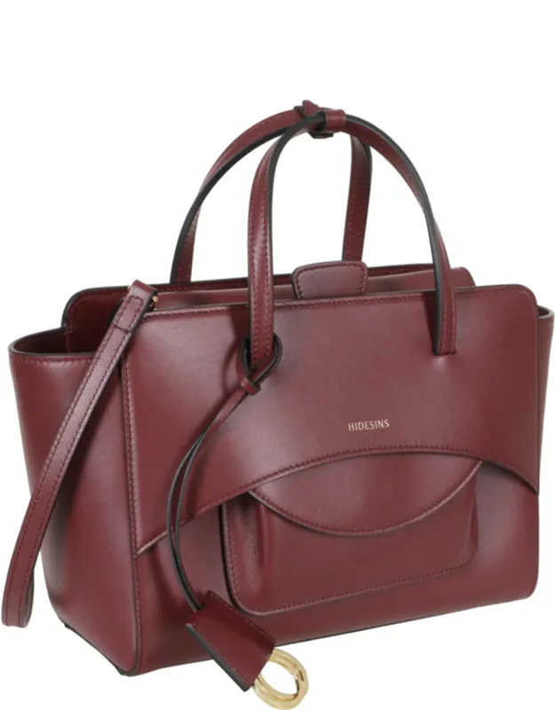 Structured Flap Tote Bag