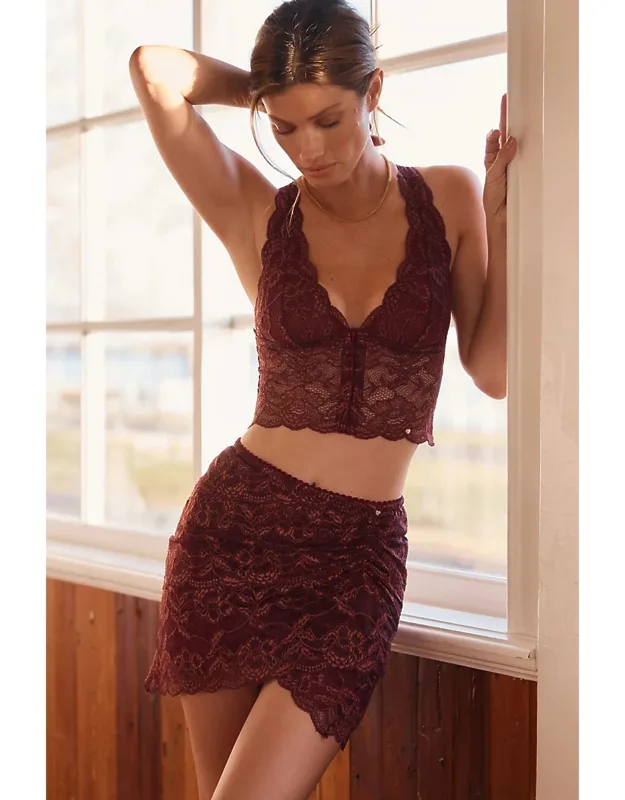 Wrap Mini Skirt