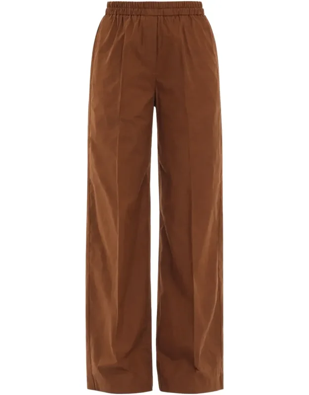 Cotton Wide-leg Pants