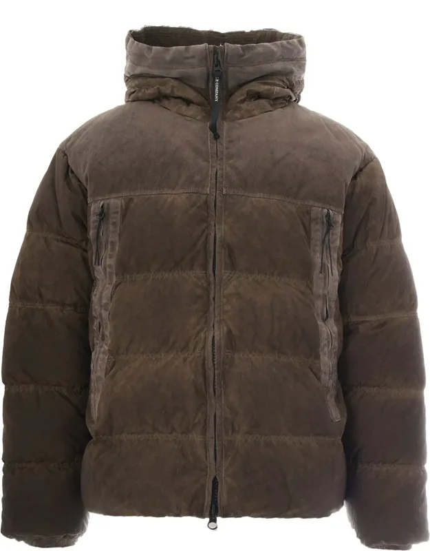 Padded Goggle Hooded Jacket