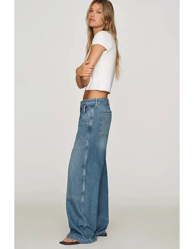 Stella Mid-rise Wide-leg Jeans