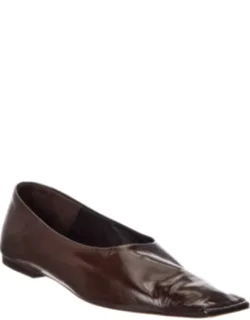 Marlene Leather Ballerina Flats