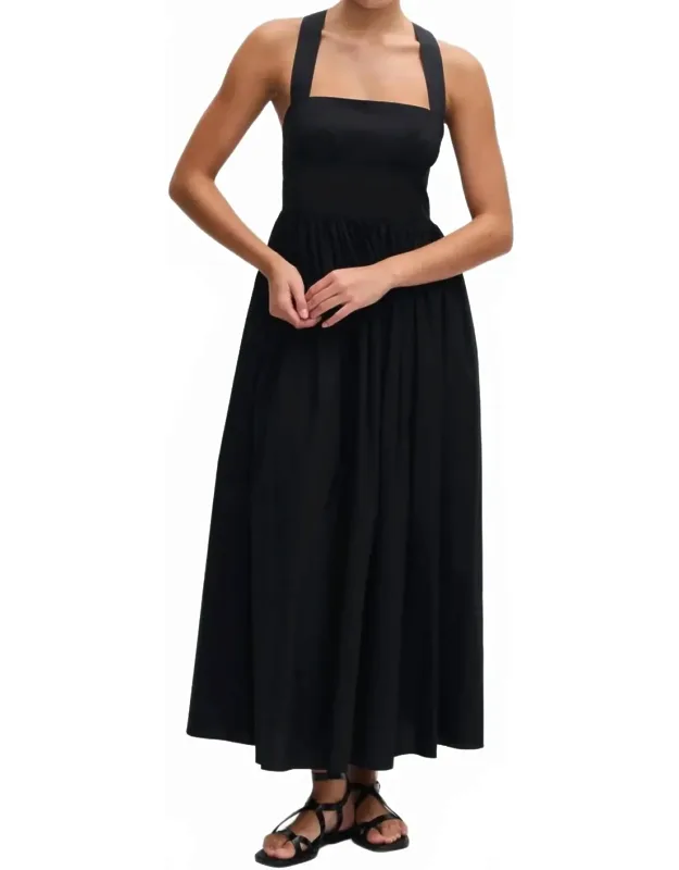 Crossback Midi Dress