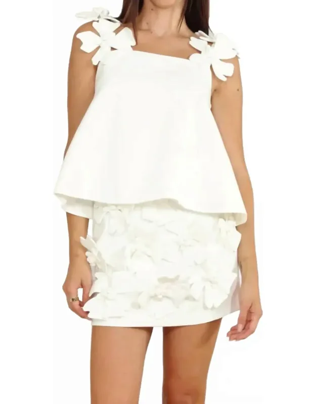 3d Flower Skirt