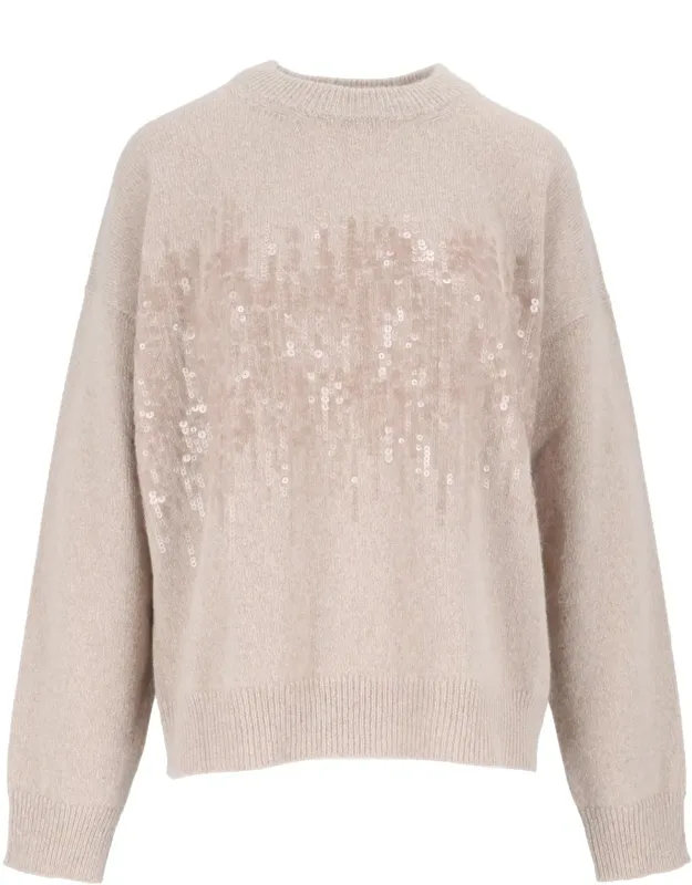Sequin Knit Sweater