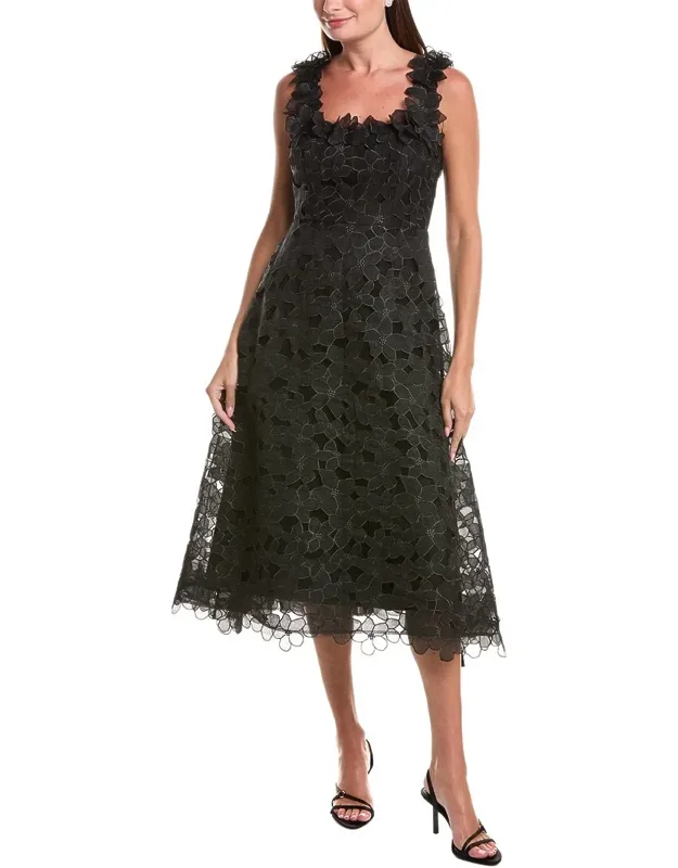 Organza Lace 3d A-line Dress