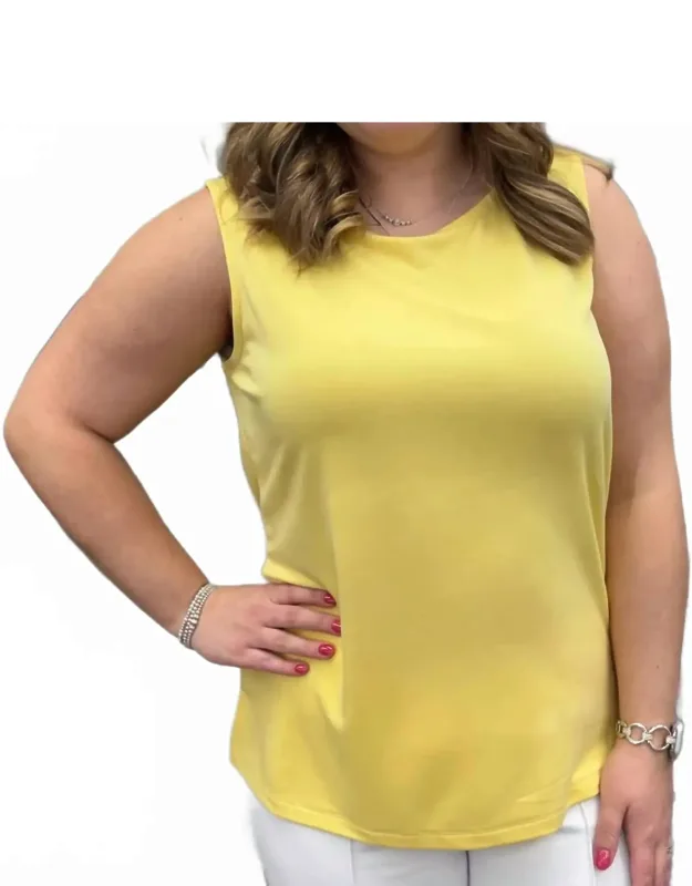 High Neck Tank Top
