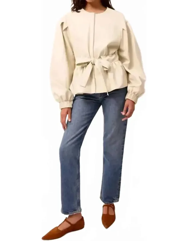 Coco Vegan Leather Jacket