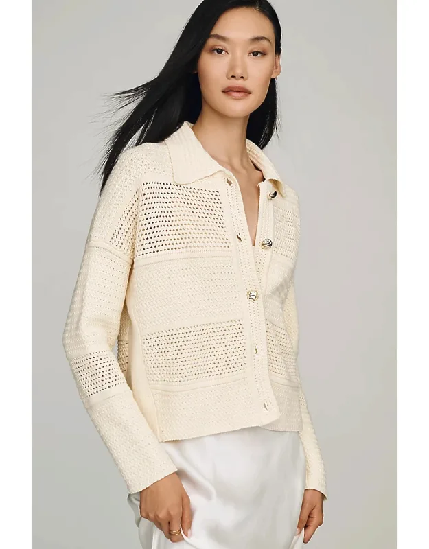 Knit Collared Jacket