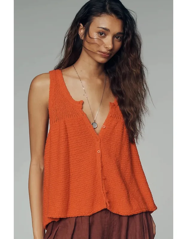 Scoop-neck Tank Top