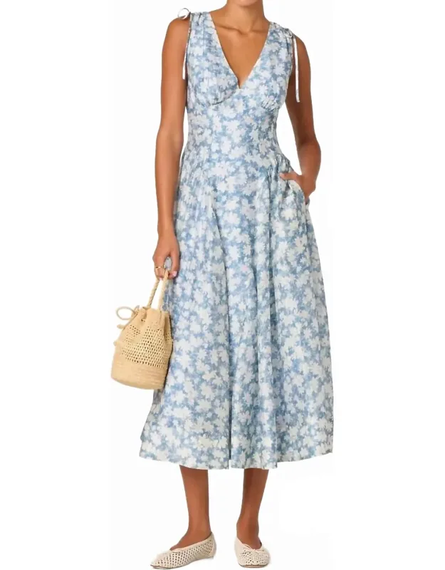 Wrap Midi Dress