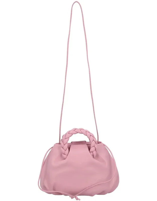 Bombon Leather Top Handle Bag