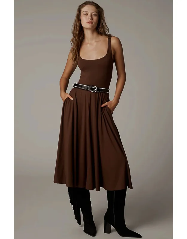 Knit Midi Dress