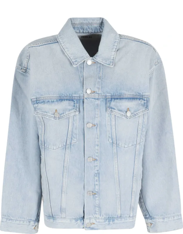 Evin Jacket Light-washed Organic Cotton Denim Jacket