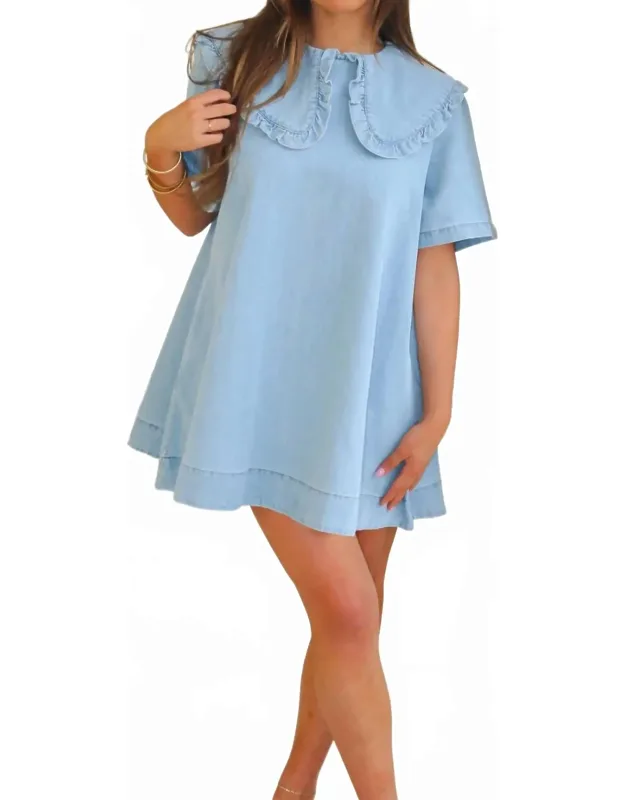 Denim Mini Dress
