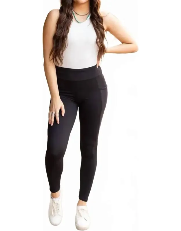 Houndstooth Full Length Leggings